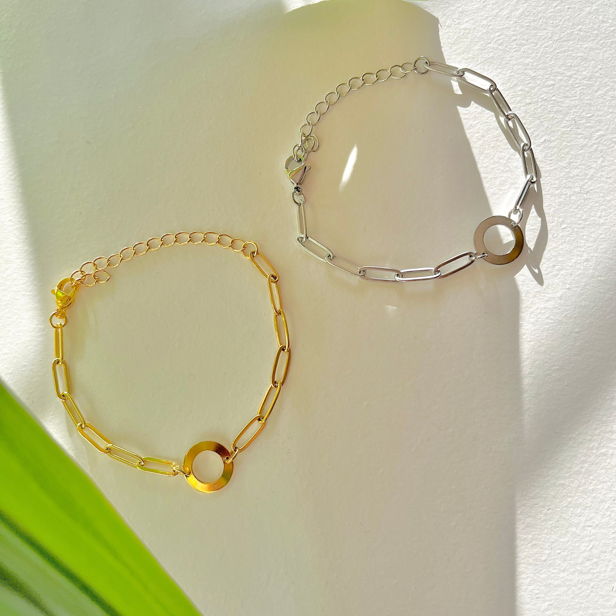 Eartha Paperclip Link Bracelet