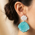 Sea Shells Stone Effect Earrings