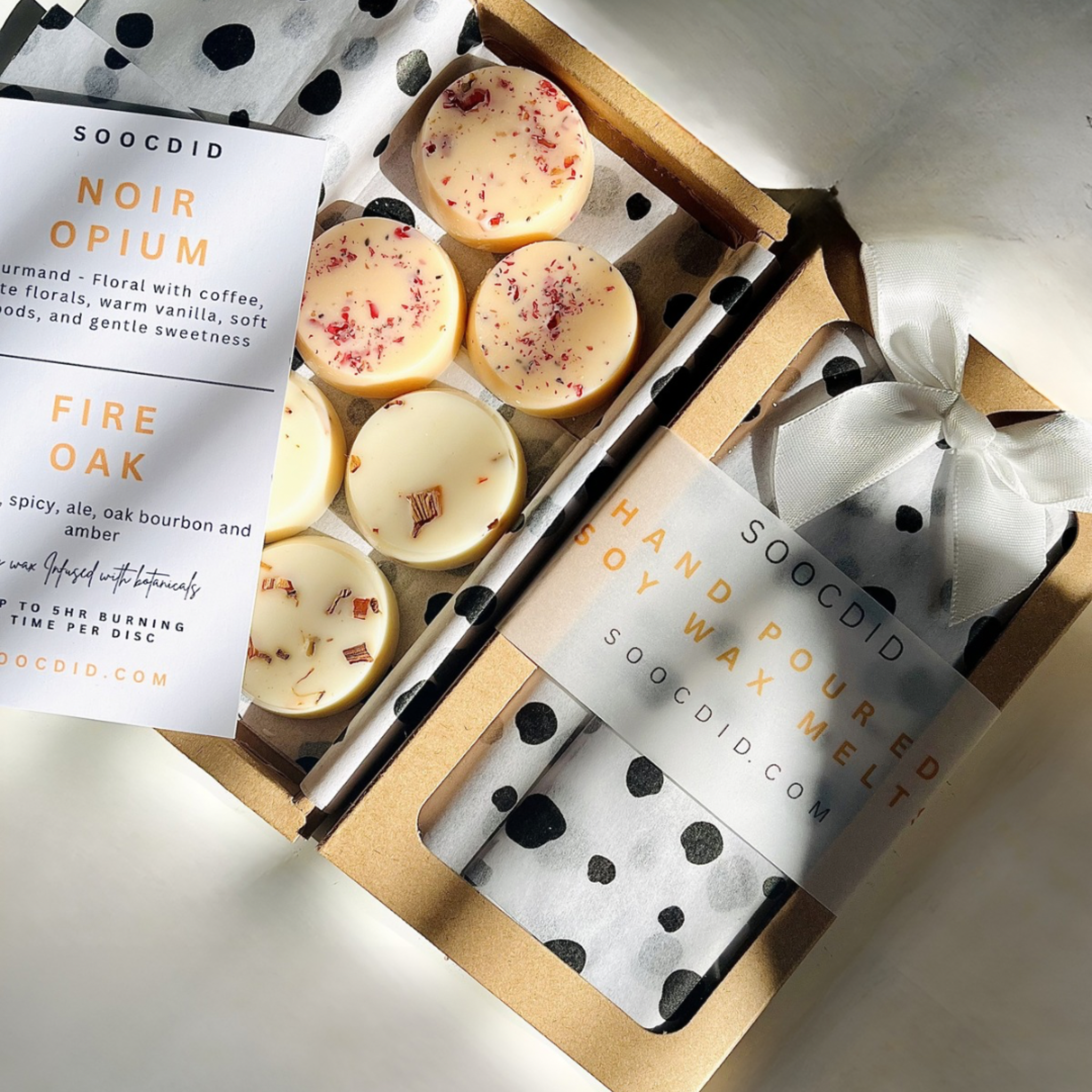 6 Disc Wax Melt Gift Box Set