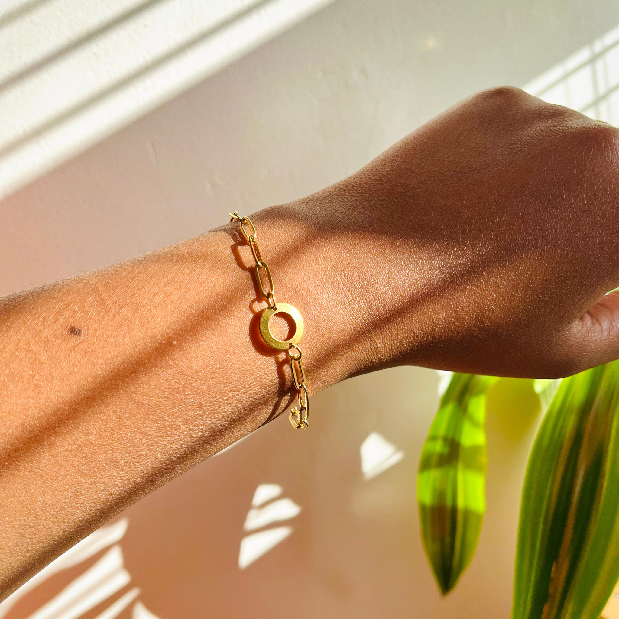 Eartha Paperclip Link Bracelet