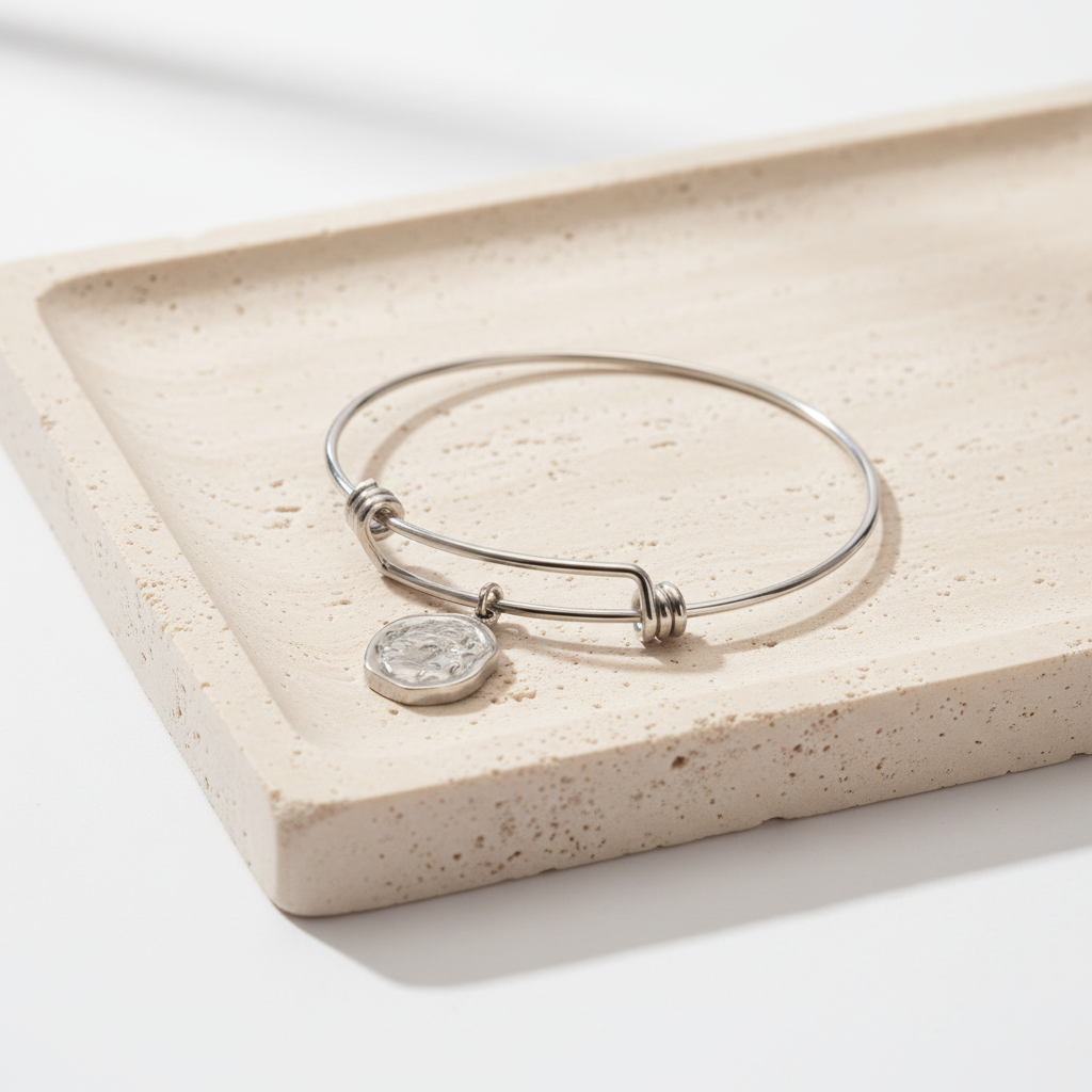 Shield Charm Bracelet