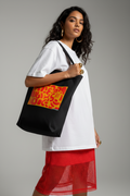 CRÈME AND ROUGE  ‘HAND PAINTED TOTE BAG’