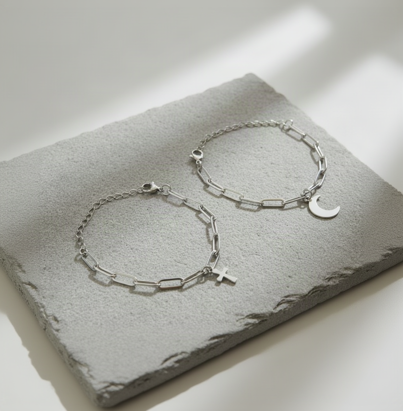 Paperclip Link Bracelet