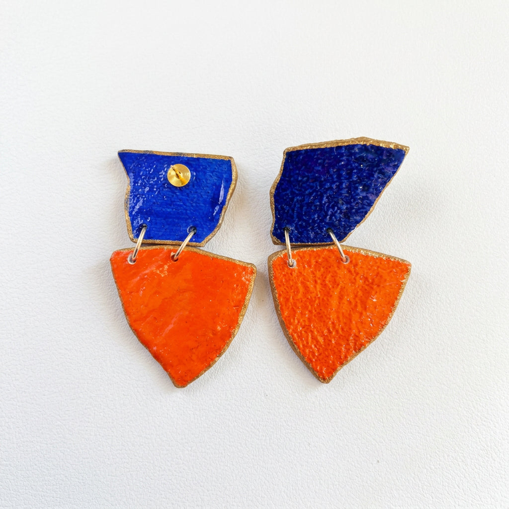 Latrale Stone Effect Earrings