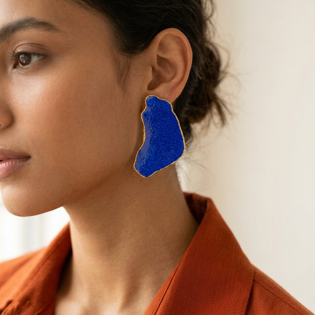 Roxy Stone Effect Earrings
