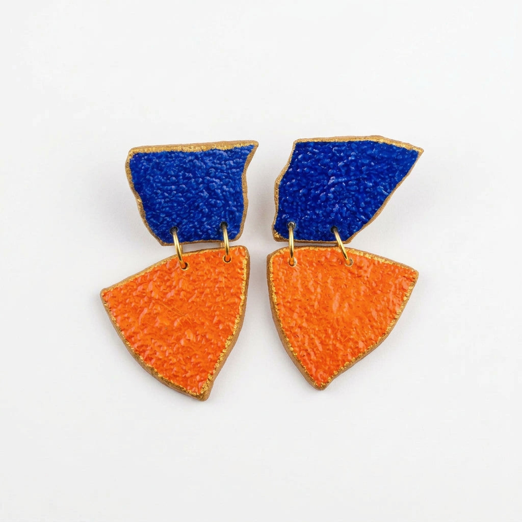 Latrale Stone Effect Earrings