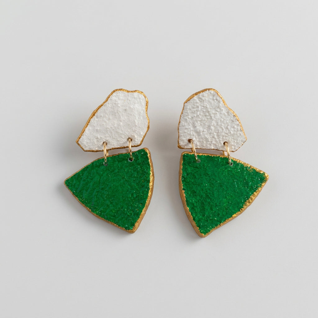 Riley Two Tone Earrings