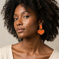 Chandly Gold Rim Earrings