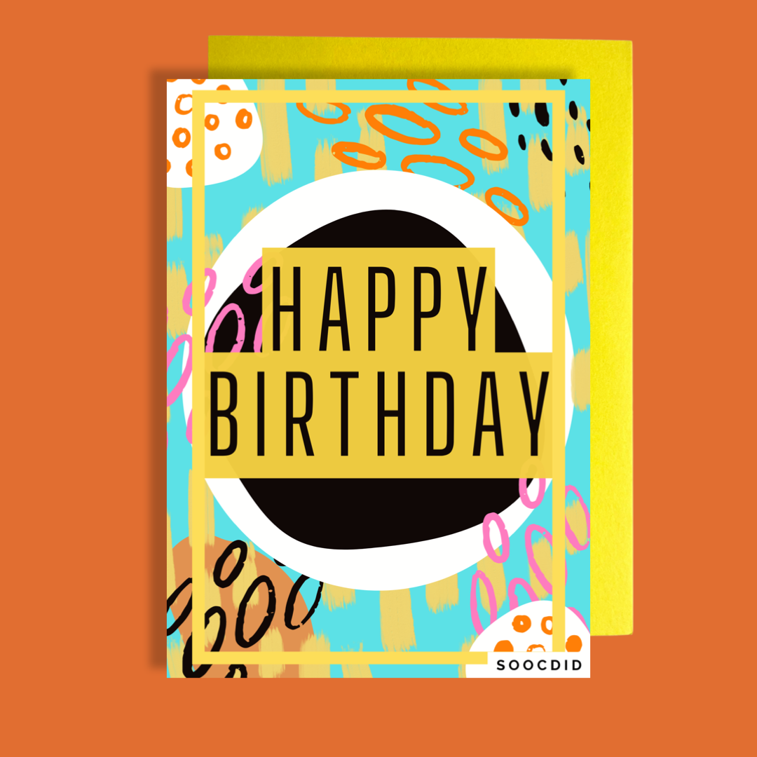 Funk Happy Birthday Card