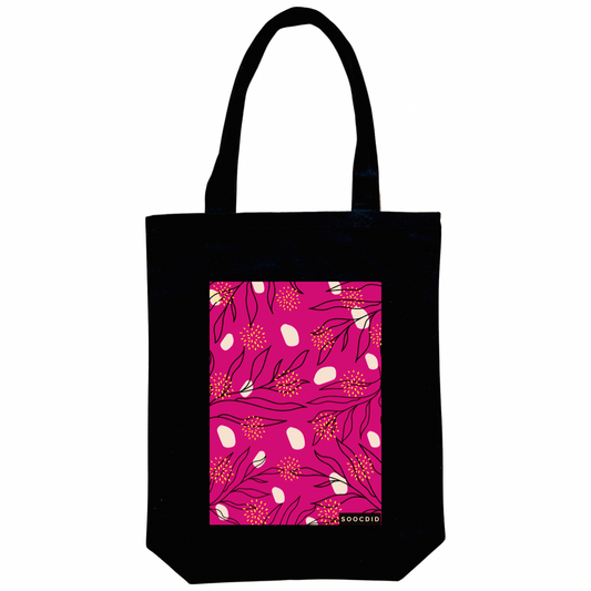 Dotted Leaf Tote Bag