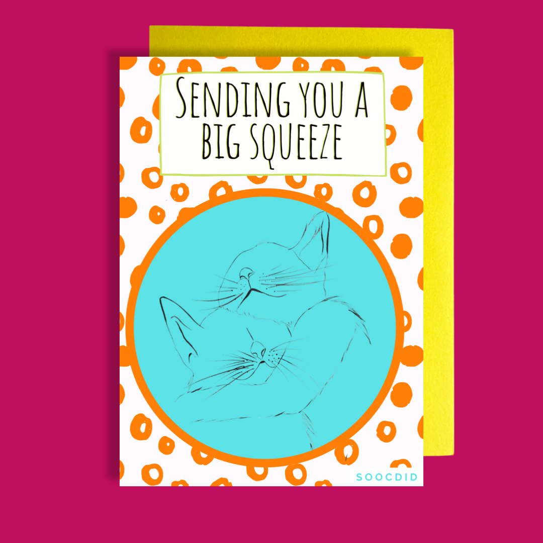 Happy Birthday/ Sending You A Big Squeeze Card